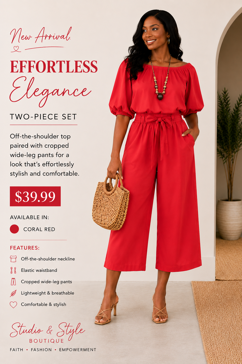 The Essence of Elegance Two Piece Set