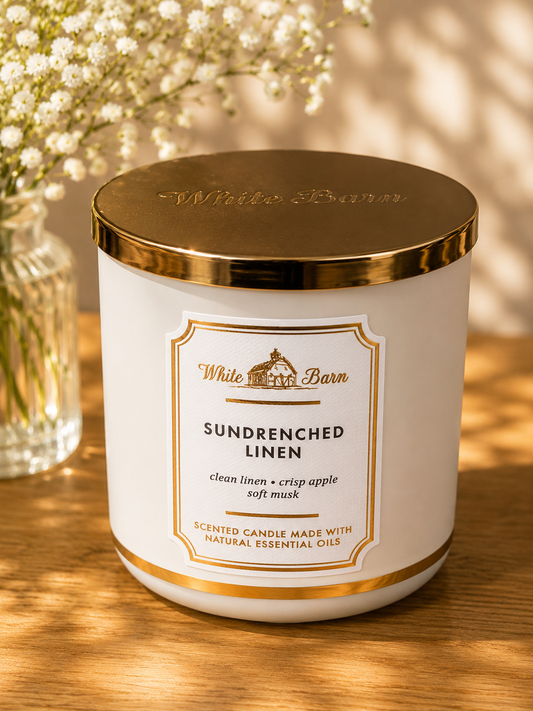 Sun-drenched Linen-White Barn Original