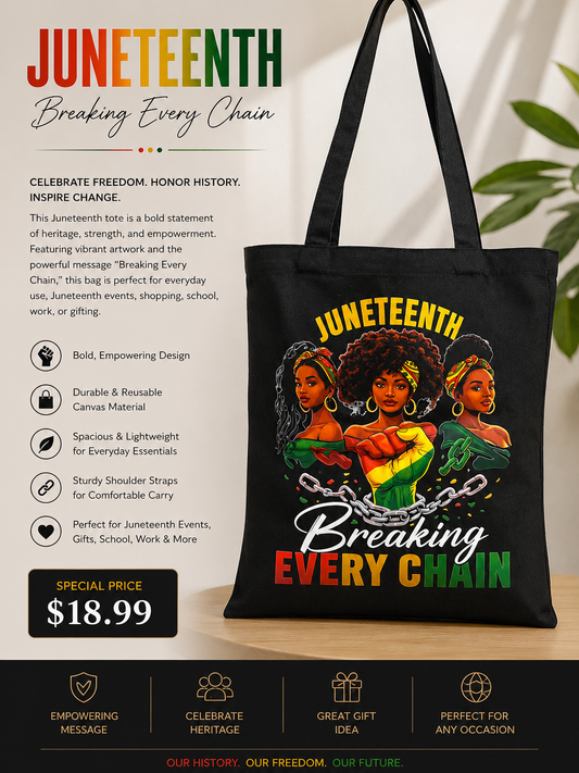 Juneteenth Tote Bag
