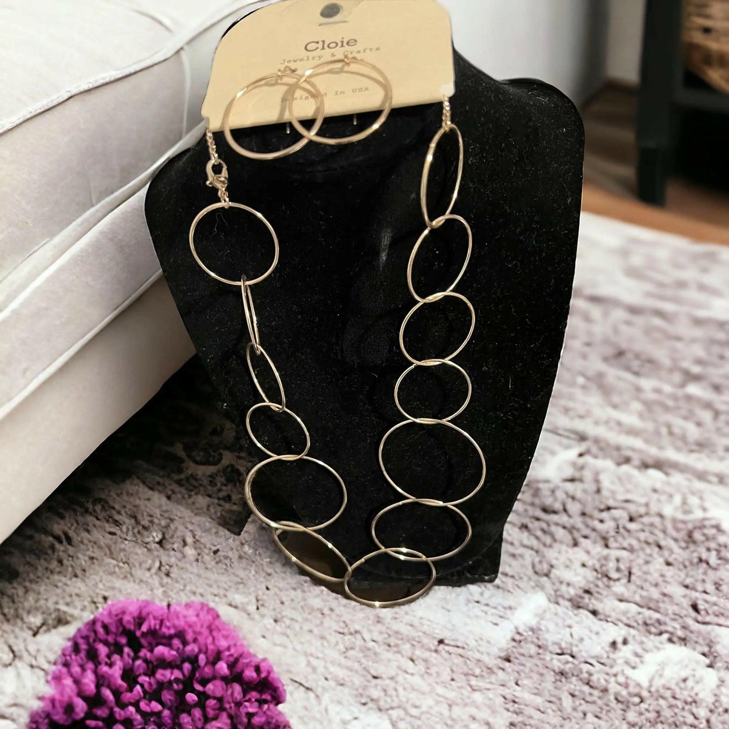 Neck lace and Earring Set - M. Burks Pretty Boutique LLC