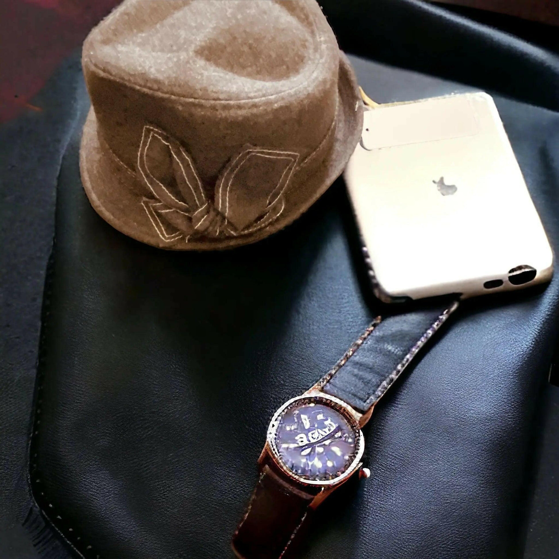 Women's Fedora Feather Hat - M. Burks Pretty Boutique LLC